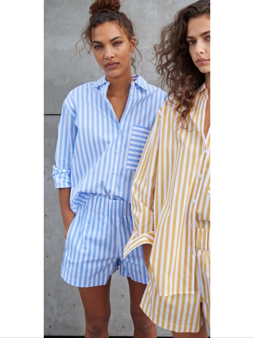 🆕️ AYR Deep End Striped Shirt & Staycation Short Set Resortwear Loungewear 2X